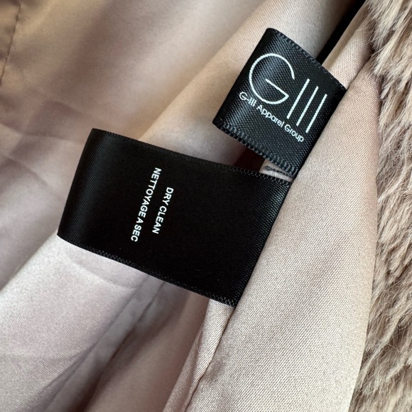 Kenneth Cole Tan Teddy Jacket Classic Style Size M - Picture 8 of 10